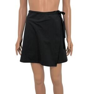 Girlfriend Collective XL Weekend faux wrap active skort SK 3547